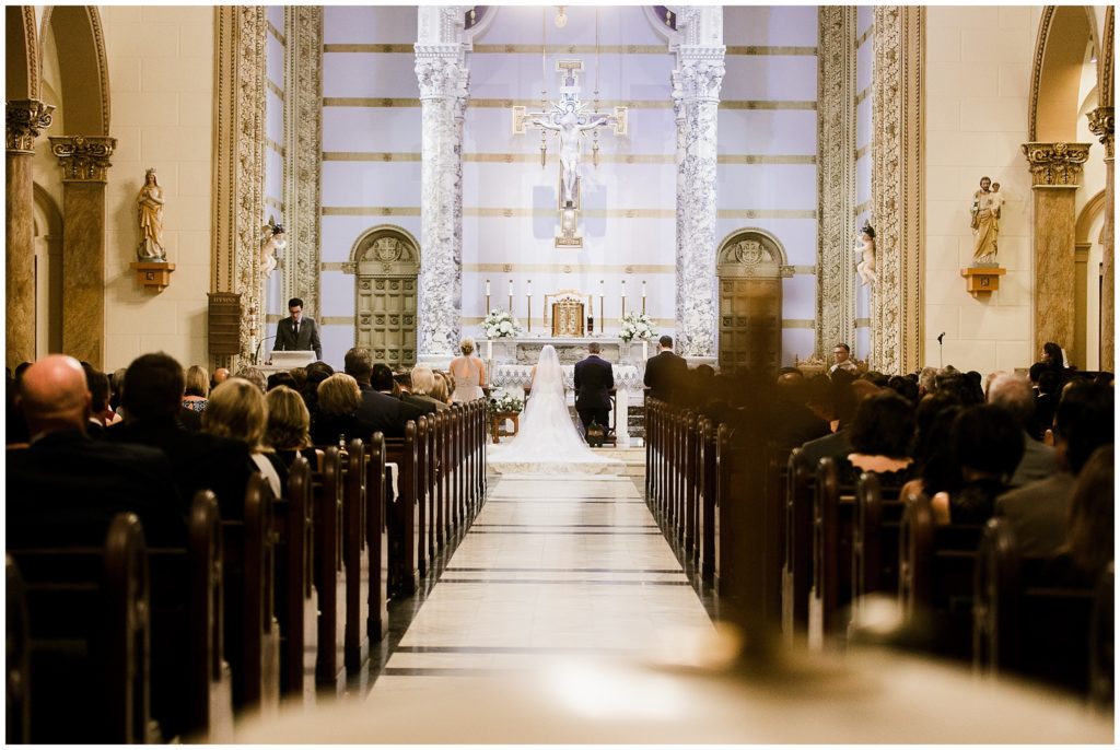 wedding ceremony at st anthony of padua in new orleans