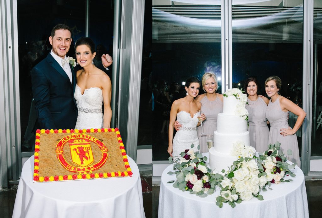 manchester united grooms cake