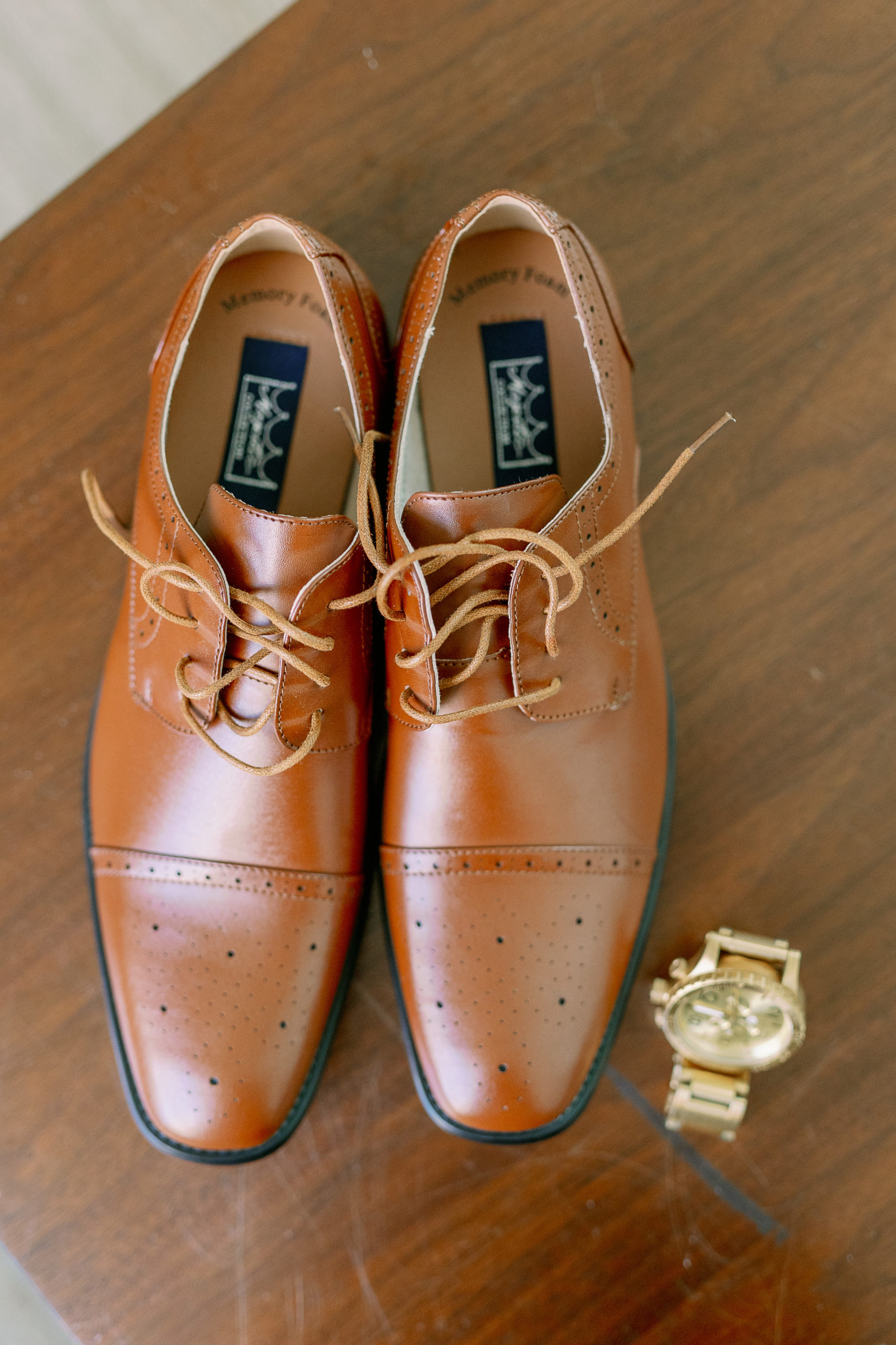 Grooms wedding shoes