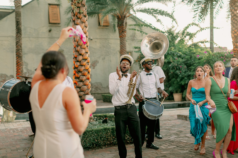 Wedding Secondline at Race and Religious